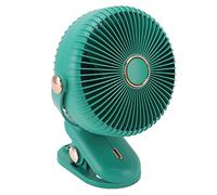 Akozon Clamp/Holder Compact sur Ventilateur de Bureau avec 3 Vitesses de Vent Réglables SAFE Design Portable et Léger Idéal pour la Maison, le Bureau, le Dortoir et l'utilisation de la Poussette