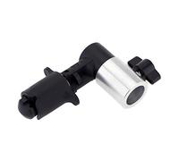 Akozon Clamp/Holder de Support de Réflecteur Portable pour Support de Lumière, de Fond de Photographie à Assemblage Facile, Pince Réglable en Alliage d'aluminium pour Une Utilisation en Studio