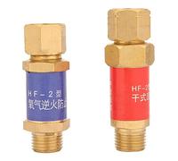 Akozon Clapet anti-retour M16 * 1.5 HF-2 anti-retour de flamme Filtre anti-retour à oxygène acétylène