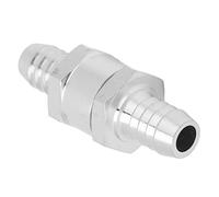 Akozon Clapet Anti-retour Unidirectionnel Anti-retour - Contrôle du Débit d'eau en Alliage d'aluminium pour Carburant, Huile (12mm)