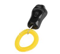 Akozon Clicker de Dressage Réglable à 3 Volumes pour Chiens de Compagnie en Forme de Dragonne pour Chats et Oiseaux, en Forme de 3 Volumes, Clicker de Dressage pour Chiots, Comportement (Black)