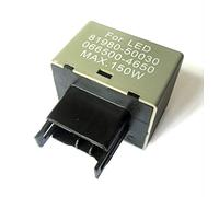 Akozon Clignotant à LED Relais Électronique Fix Clignotant Hyper Flash 8-Pin pour Voitures