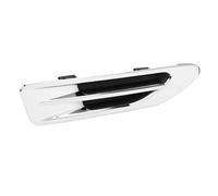 Akozon Clip de Remplacement pour Garniture de Garde-boue Avant Chromée, évent Latéral ABS, avec Finition Miroir Argentée pour OPTIMA 2016 - 2018 (87772D4000)