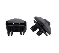 Akozon Clips DE Support DE Pare-Soleil Remplacement 2PCS INTÉRIEUR Noir A1 S4 S5 11-16