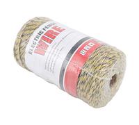 Akozon Clôture électrique en Acier à Haute conductivité, 200M de Moins, pour une Protection Sécurisée des Animaux et des Cultures (MLD-040C)