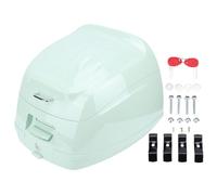 Akozon Coffre de Moto 32l, Boîte Arrière, Porte-Bagages, pour Vélos électriques, Scooters (Green)