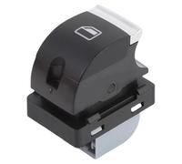 Akozon Commutateur de Fenêtre de Voiture D'ABS plaqué par Chrome de Commutateur D'alimentation de Fenêtre de côté de Passager pour L'installation Facile