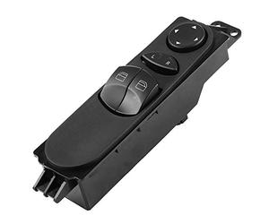 Akozon Commutateur de fenêtre Principal, Commande de vitre électrique de Voiture côté conducteur électrique à Bouton-Poussoir électrique pour Sprinter W906 A9065451213+a9065451213