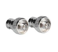 Akozon Connecteur Adaptateur SMA Femelle vers Bnc, 2 Pièces