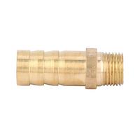 Akozon Connecteur BSP Mâle 10mm, 5 Paquets, Raccords en Laiton pour un Couplage sécurisé, Adaptateur Fiable et Ardillon de Tuyau (PC10-01 (1/8))