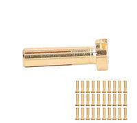 Akozon Connecteurs Banane Haute Précision, 30 Pièces, 4mm, Fil de Batterie RC, Connexion ou Batterie avec équipement