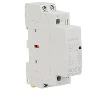 Akozon Contacteur 2P 25A 24V AC avec Fonctionnement à Faible Bruit - Relais Domestique Compact sur Rail Din pour une efficacité énergétique et des Performances Améliorées