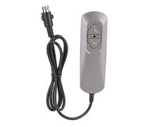Akozon Contrôleur de canapé électrique Universel à 5 Broches - Interrupteur de Commande Manuel Inclinable à Double Bouton pour Un Levage et Un Réglage Faciles, Longueur de Câble de 1,25 M