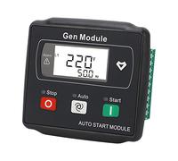 Akozon Contrôleur de Moteur Générateur Contrôleur Automatique Affichage LCD Module de Commande de Groupe électrogène Panneau Moteur 15-360V -, Pelouse et Jardin