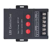 Akozon Contrôleur LED PWM RVB avec Projet de Bande Lumineuse Télécommandée - 5V-12V-24V - Composants de Contrôle Industriel