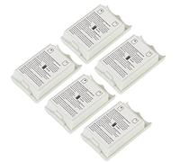 Akozon Coque de Batterie de Remplacement Universelle, 5 Pièces, Kit de Couverture pour Contrôleur 360 Blanc (#01)