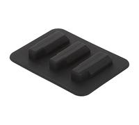 Akozon Corde de Guitare en Silicone pour la Pratique - Accessoire ukulélé Souple Noir - Outil de Réduction du Bruit pour un Entraînement Silencieux à la Maison ou en Studio