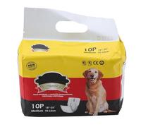 Akozon Couches pour Chiens Mâles - Couches Jetables pour Animaux de Compagnie avec Conception Anti-Fuite et Indicateur d'urine - Pantalons d'hygiène pour Animaux de Compagnie -