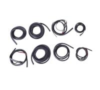 Akozon Coupe-froid de Voiture, Réduction du Bruit du Vent, Joint insonorisé pour Porte de Coffre, Pilier A B, Joints en Caoutchouc de Remplacement pour Modèle 3 Y Toutes Années