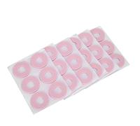 Akozon Coussinets de Maïs-coussin de Callosités en Mousse de Latex Résistant à l'abrasion, Protecteur de Pied élastique Doux et Respirant pour le Confort et le Soulagement de la Douleur (rond rose L)