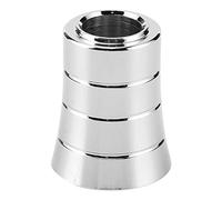 Akozon Couvercle D'éliminateur de Changement levier rapport en Aluminium moulé Sous Pression, Manchon D'espacement D'arbre Chrome Poli pour la Modification du Pied Moto Tourisme (SILVER)