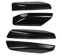 Akozon Couvercle d'extrémité de Galerie de Toit N210 2003-2009 - 4 Pièces Couvercle d'extrémité de Galerie de Toit 4WD Accessoires Extérieurs de Véhicule