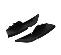 Akozon Couvercle Latéral D'essuie-Glace Avant, 1 Paire ABS (Paire Gauche | avec Canal de Conduit D'air de Remplacement pour Elantra 2011-2016 86154-3X000, le Remplacement Réduit le Bruit du Vent