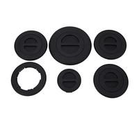 Akozon Couvre-Bouchon de Sellette D'attelage, Paquet de 5, Abs, | Kit Col de Cygne, Construction ABS, Protection contre les Débris, Transport de Marchandises, Ajustement Rapide, 1500 2500
