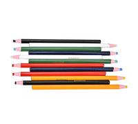 Akozon Crayon Marqueur de Coupe 12 Pièces pour la Couture et la Couture - Crayon de Tissu Multi-surface pour Textile, Bois et Plus - Non, Facile à Utiliser,