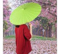 Akozon Créez Votre Propre Art avec Un Parapluie en Papier Bleu pour Bricolage - Idéal pour la Peinture à la Main, Les Activités en Classe et Les Travaux Manuels Amusants. (Green)