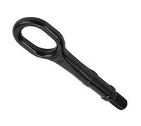 Akozon Crochet de Remorquage de Voiture, Crochet de Remorquage Noir 1T0 805 615 A Crochet d'oeil de Remorquage Robuste Pare-Chocs Anneau de Remorque Pièces de Rechange pour