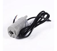 Akozon DC 12V Mini Pompe à Eau Submersible - 1000L / H, Tête Maximale 5m, Idéal pour les Aquariums, les Fontaines et les Machines à Laver (Ligne nue noire de 1,5 m)