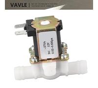 Akozon DC12V 12 Mm en Plastique électromagnétique Salénoïde N/C Interrupteur de Débit d'entrée - Vanne de Commande électrique à l'épreuve de l'humidité