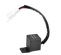 Akozon Décodeur de Relais de Clignotant LED à 2 Broches, Clignotant, Résout les Problèmes d'hyper Flash-remplacement Automobile