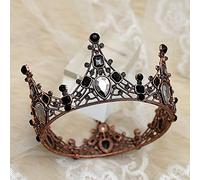 Akozon Décoration de Gâteau Couronne en Métal Baroque élégante, Superbe Décoration de Gâteau de Mariage et d'anniversaire pour les Célébrations