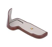 Akozon Demi-étui portable en cuir PU pour appareil photo 5D4 avec ouverture de batterie (Marron #12)