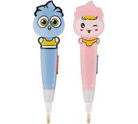 Akozon Stylo point Stylo luminescent peint au diamant Kit de broderie au point de croix pour travaux manuels #4