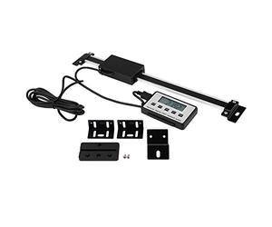 Akozon Digital Numérique Pieds à Coulisse Professionnel 0-200mm PrécisOutil Micromètre Vernier avec LCD Linéaire Numérique LCD Kit de Lecture pour Fraiseuses Machines Tours