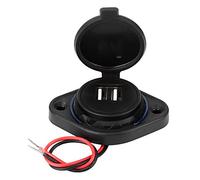 Akozon Double Chargeur USB 3 1A Power Socket Adapter Charging Support pour Voitures Campers UTV VTT et, Accessoire Multifonctionnel pour Un Usage Domestique