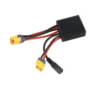 Akozon Double Connecteur de Batterie 20 V-72 V 40 A pour Vélo électrique - Double Convertisseur de Décharge de Batterie, équilibreur de, Optimisation Efficace de la Puissance, Compatible avec