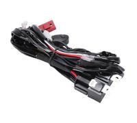 Akozon Double Couleur Feux de Croisement LED Lumières Faisceau de Câblage Commutateur Relais 14AWG Véhicules Tout-terrain SUV