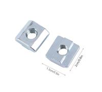Akozon Écrou de la Tête de Marteau en Acier en Carbone plaqué en Zinc pour les Profils en Aluminium de Type 40-20 Attaches de Pack pour une Connexion Facile des Accessoires de Profil (Écrou de
