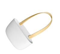 Akozon Égouttoir de Cuisine Panier Suspendu avec Trous de Vidange Grande capacité, Panier de Vidange d'évier Souple et Flexible, Sac Suspendu Vert (Blanc Jaune)