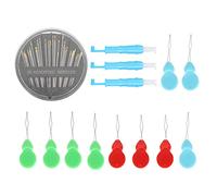 Akozon Enfile-aiguille Automatique pour Machines à Coudre Domestiques - Outil de Couture Pratique avec Enfile-aiguilles en Laiton et en Plastique pour un Travail d'aiguille sans Effort