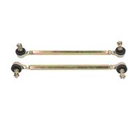 Akozon Ensemble de biellette de direction 2 pièces 250 mm rotule biellette 10 mm filetage alliage d'acier pour 125 cc Quad Dirt
