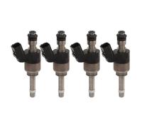 Akozon Ensemble de Buse D'injecteur de Carburant de Voiture Haute Performance 4pcs 16010 5R1 305 pour Jazz Fit 1.5L 2015-2020