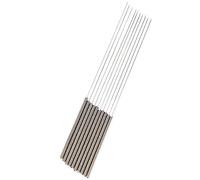 Akozon Ensemble de Buses d'imprimante 3D - 10 Pièces d'entretien 'accessoires de Buse en Acier Inoxydable de 0,4 Mm