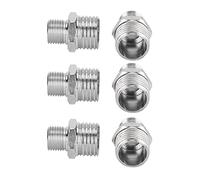 Akozon Ensemble de Connecteurs d'aérographe avec Adaptateur G1/4 Pouces, 6 Pièces, Connecteur de Tuyau d'aérographe, Pistolets de Pulvérisation et Compresseurs, Arts, Artisanat et Couture