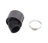 Akozon Ensemble de Filtres à Induction D'admission D'air modifié 35mm, Moto à Haut Débit, Noir Rouge Bleu Métal Plastique (BLACK)