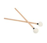 Akozon Ensemble de Jeu à Double Usage, 2 Pièces, Manche en Bois, Kit de Feutres de Laine, Accessoires (BLACK)